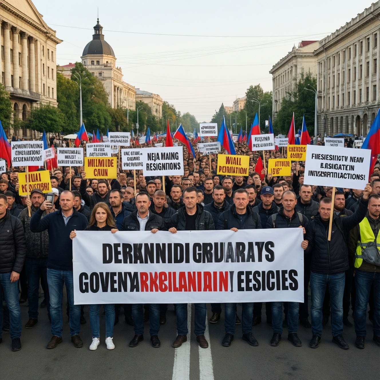 Митинг в Кишиневе: оппозиция требует отставки руководства и расследования власти
