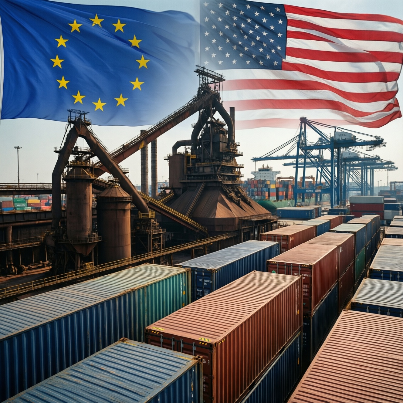Пошлины США на сталь 50% снизили экспорт ЕС в США на 34% — данные Eurofer