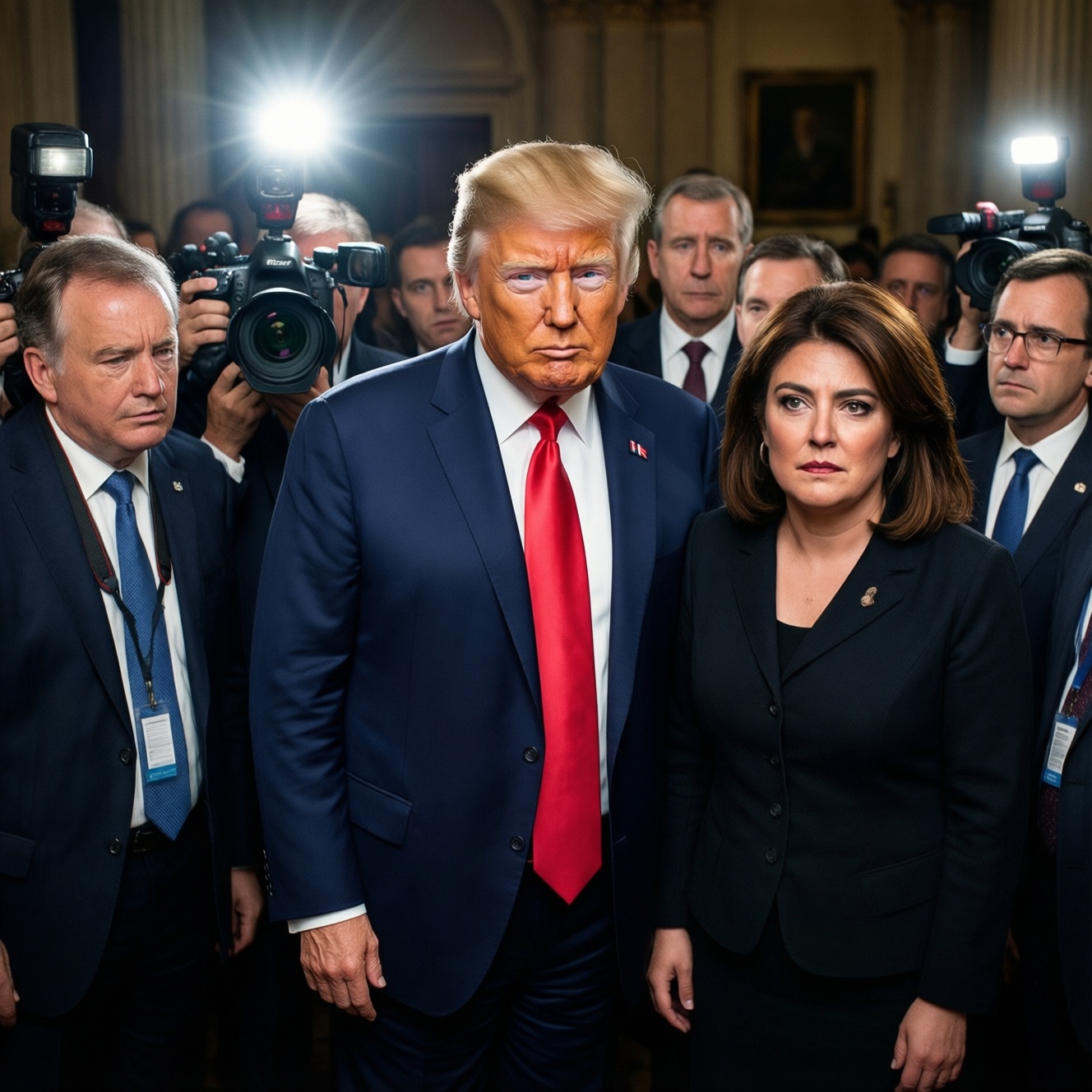 Дональд Трамп о Джорджи Мелони: «Она умоляла меня» и скандал на G7