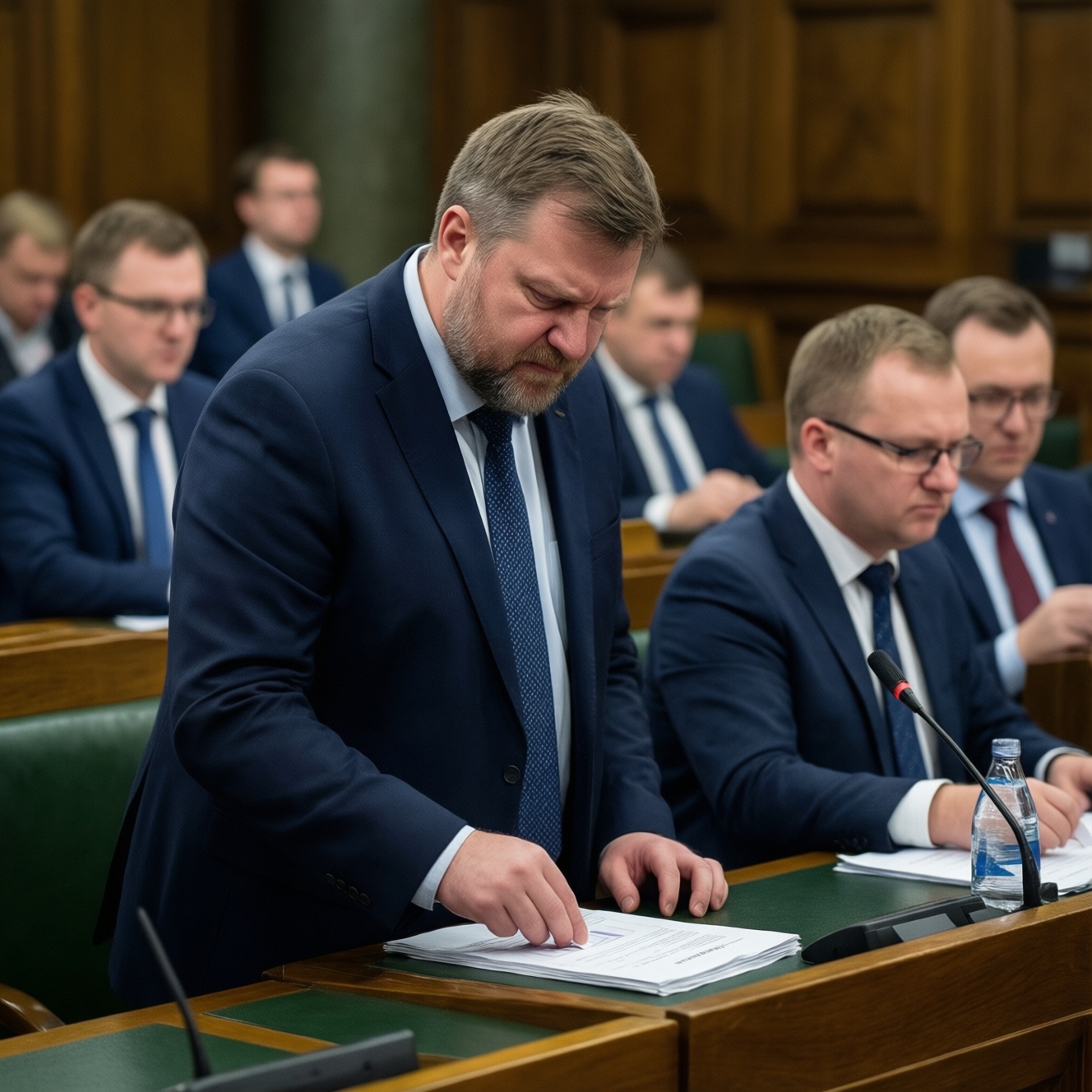Отставка мэра Риги Нила Ушакова провалилась после голосования депутатов