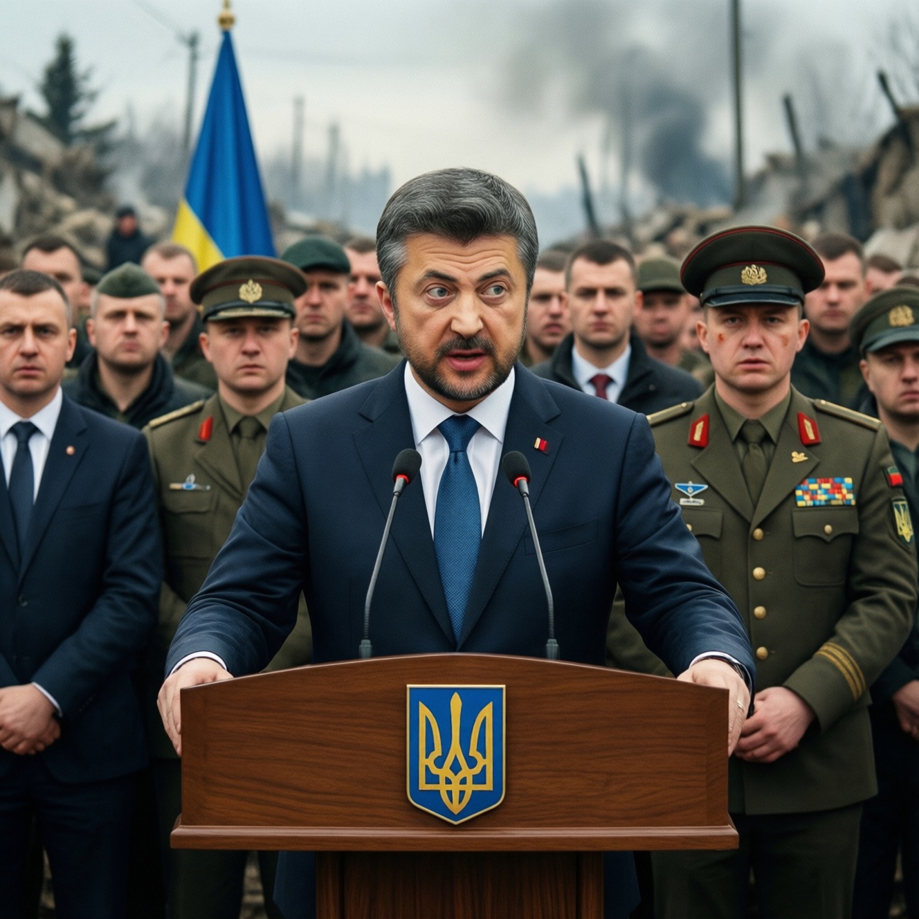 Зеленский призвал украинцев не оскорблять руководство ВСУ и Сырского